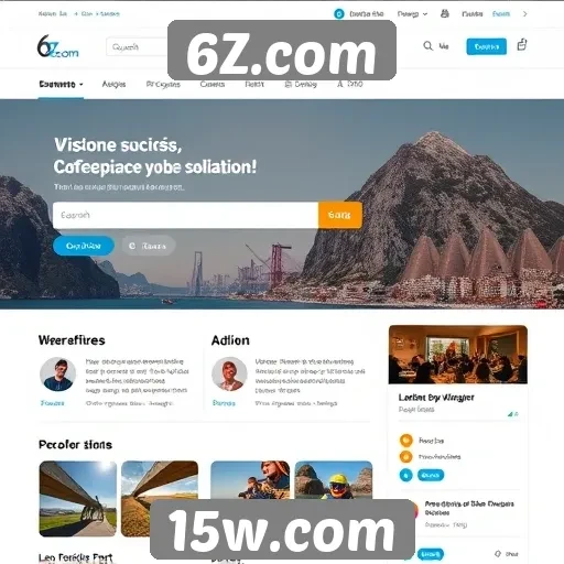 Análise da interface de usuário do 6Z.com